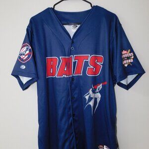Game Used Louisville Bats AAA baseball jersey Graham Ashcraft Cincinnati Reds
